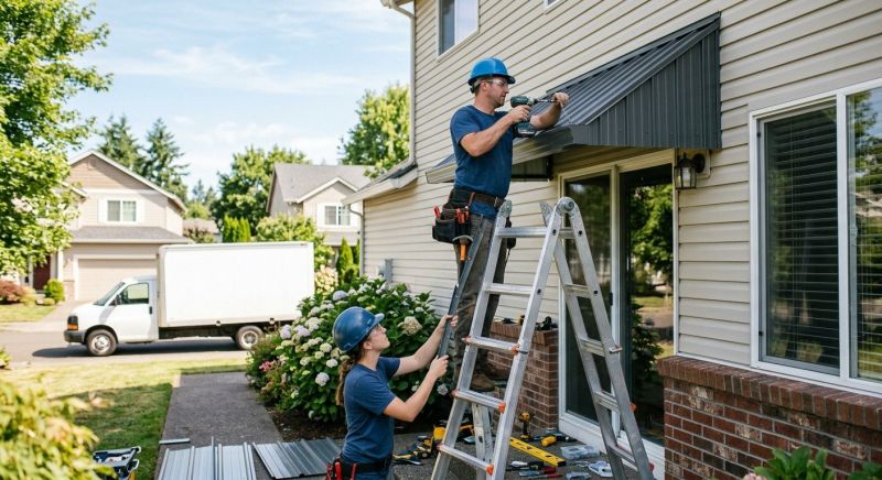 Aluminum Awning Replacement in Santa Rosa, CA