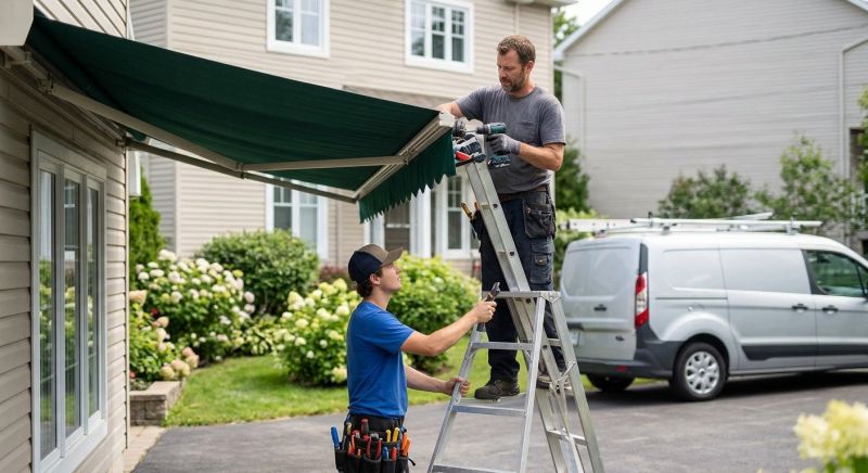 Awning Installation Service in Napa, CA