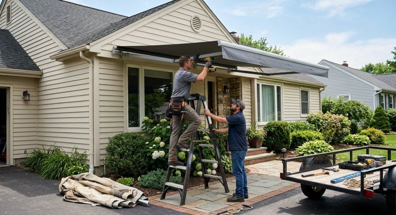 Awning Replacement in Marin County, CA