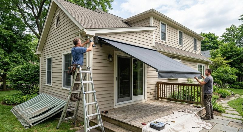Custom Awnings Installation in Sonoma County, CA