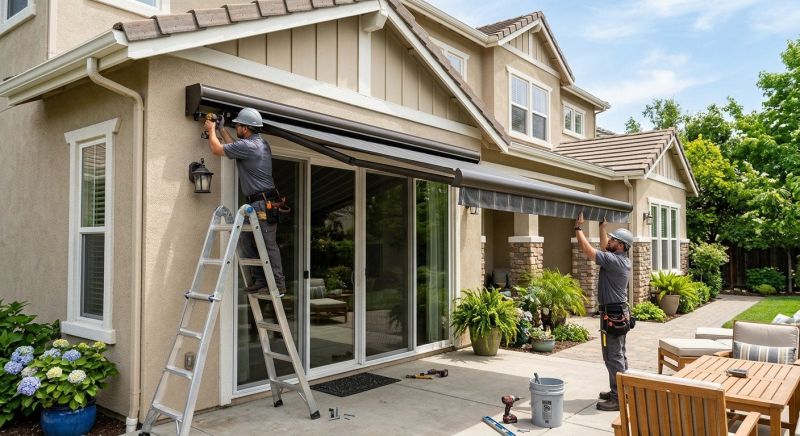 Custom Awnings Installation in Napa, CA