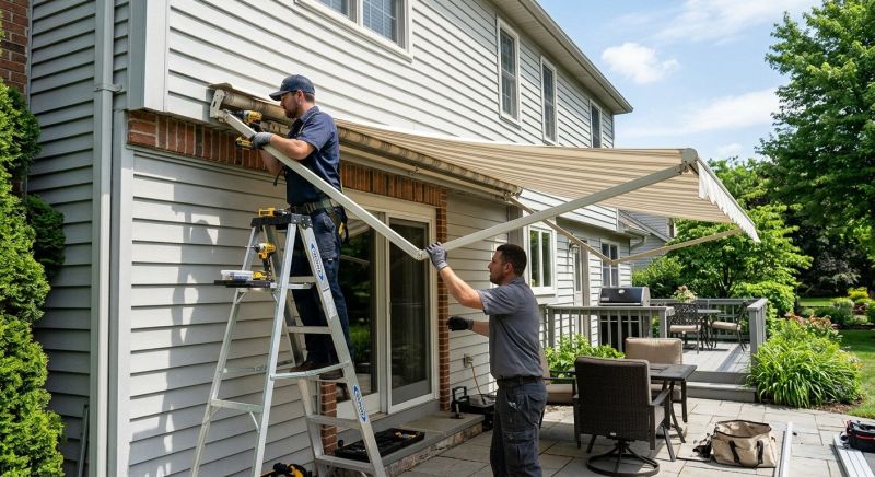 Home Awning Installation in Sonoma County, CA