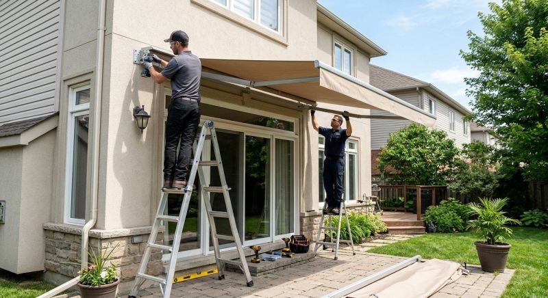 Home Awning Installation in Marin County, CA