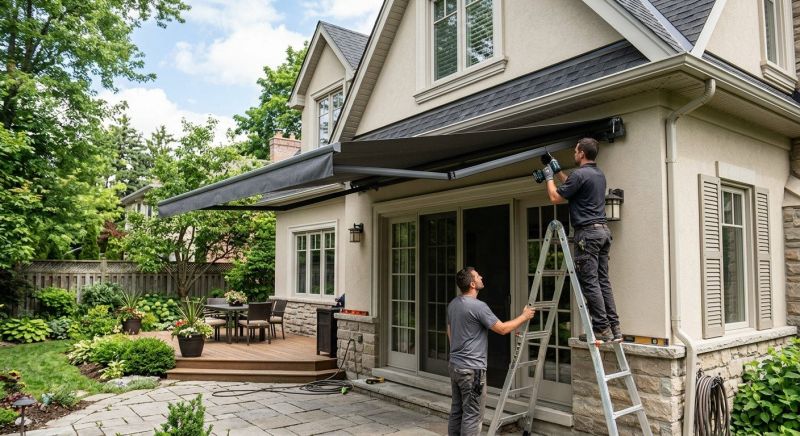 House Awning Installation in Napa, CA