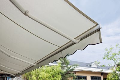 Completed Metal Awning Restoration