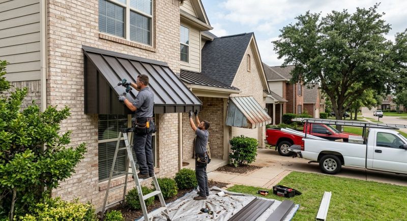 Metal Awning Replacement in Santa Rosa, CA