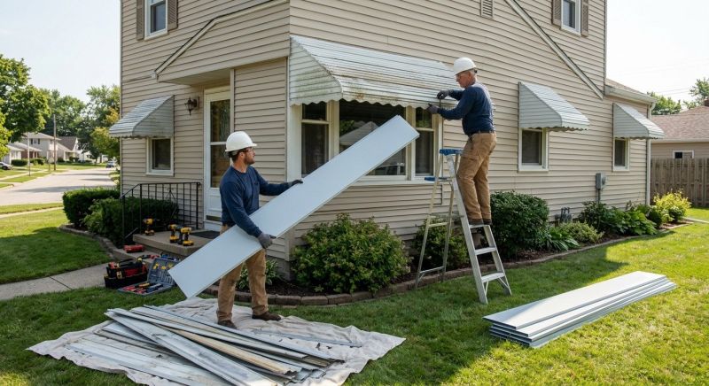 Metal Awning Replacement in Fayetteville, NC