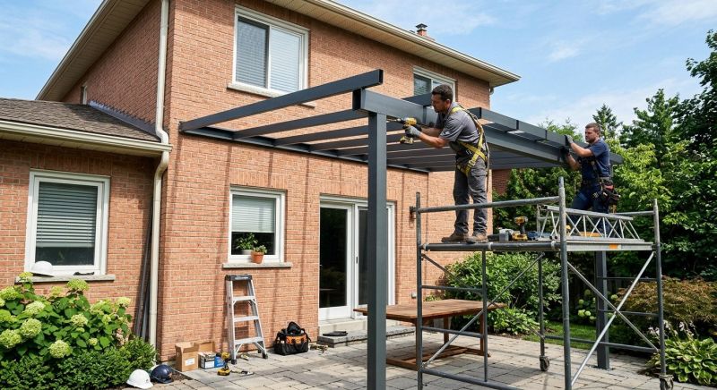 Metal Patio Cover Installation in Napa, CA