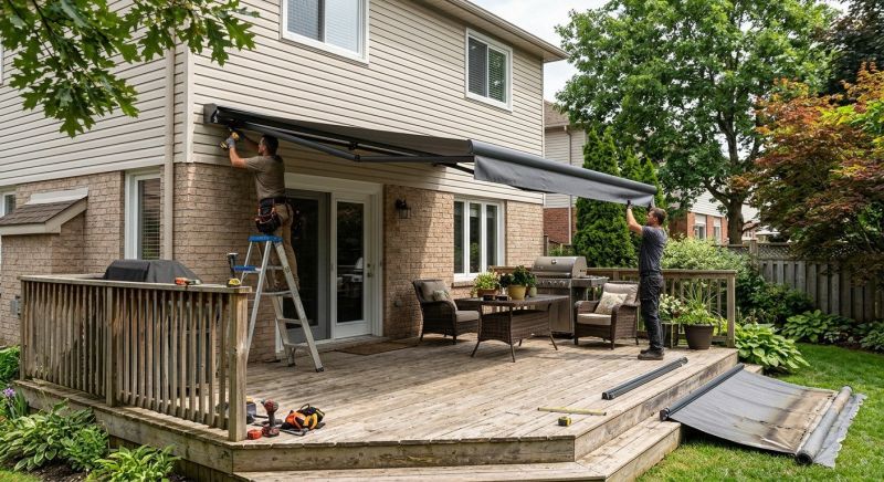 Retractable Awning Replacement in Napa, CA
