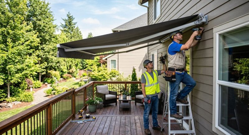 Retractable Awning Replacement in Napa, CA