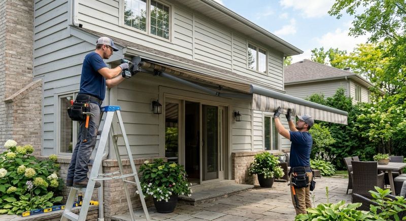 Retractable Awning Replacement in Sonoma County, CA