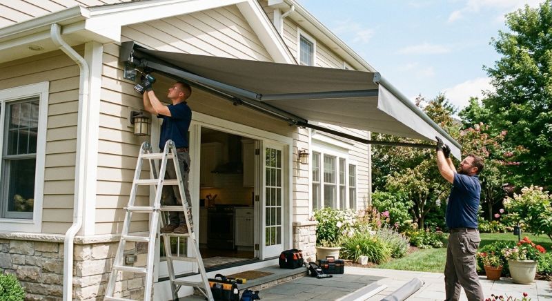 Retractable Awning Replacement in Sonoma County, CA